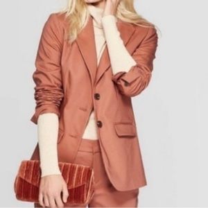 A New Day Blush Terracotta Blazer